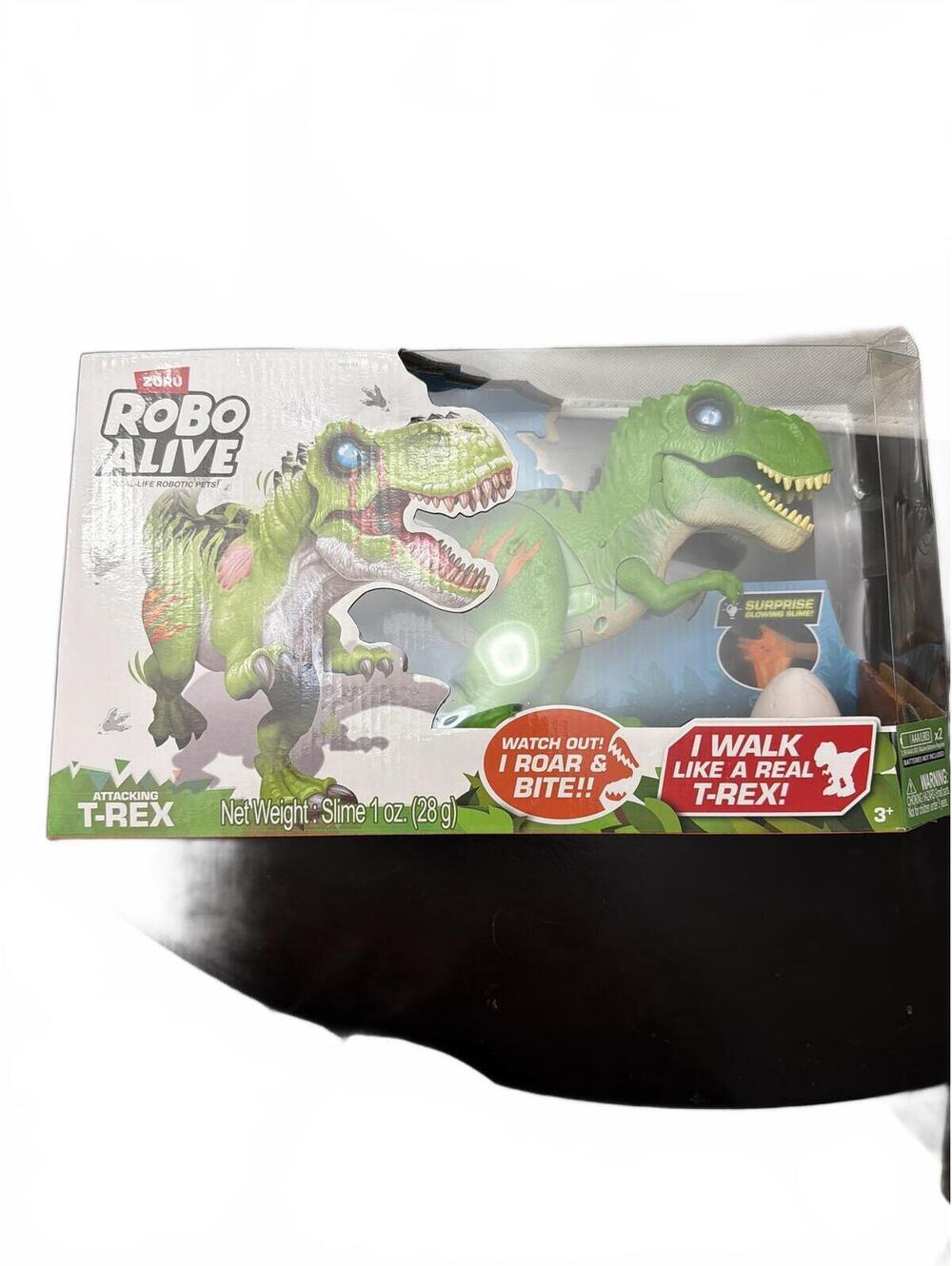 Robo Alive Attack T-Rex Interactive Dinosaur Toy